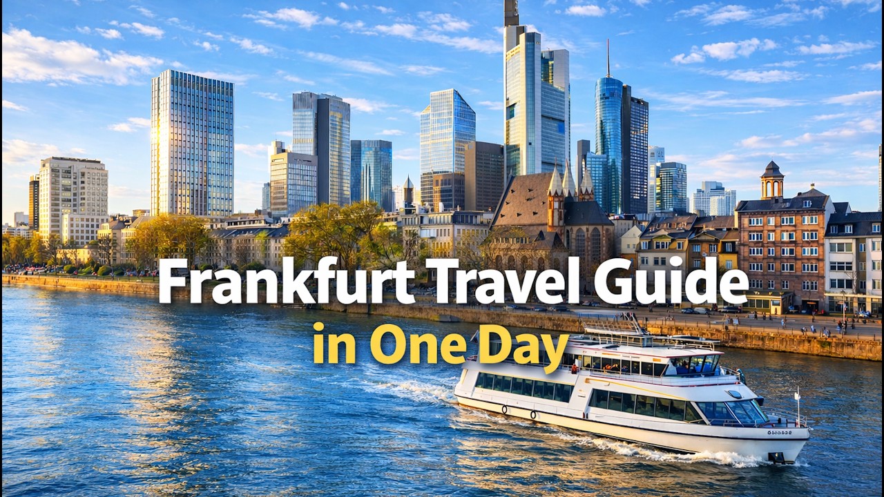 Frankfurt Travel Guide 🇩🇪 | Top Things to See in One Day