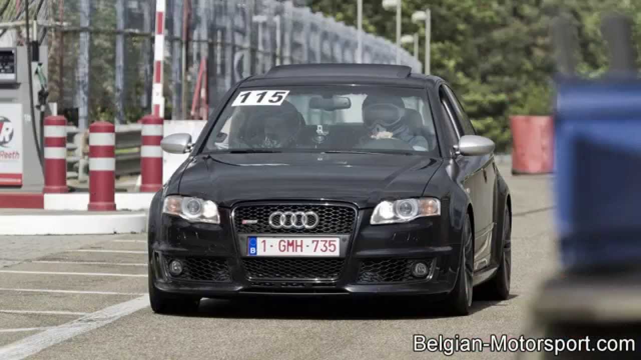 Audi RS4 B7 with loud Capristo exhaust