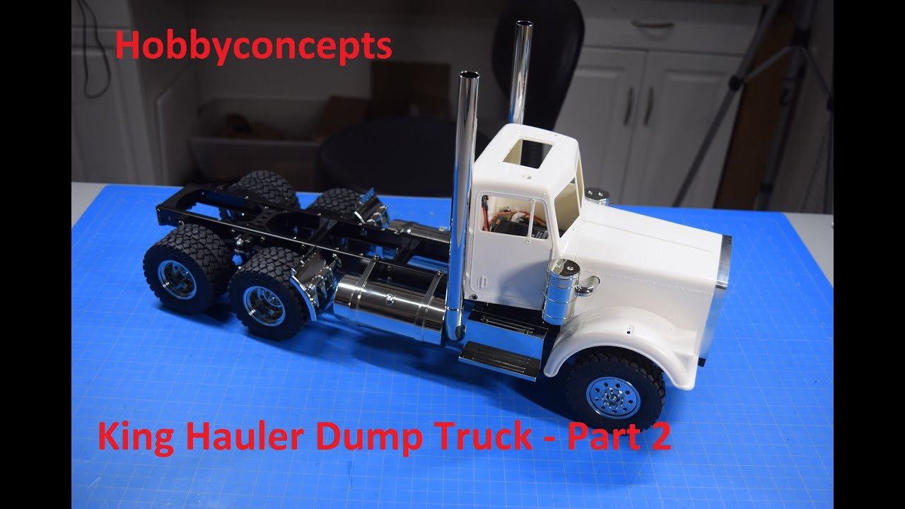 1/14 Tamiya King Hauler Dump Truck Build Part 2