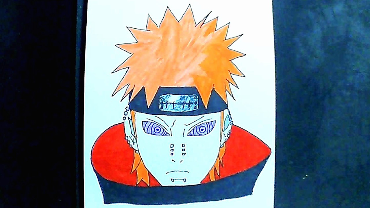 Pain Naruto Shippuden  Anime Crtež ✍️🔥
