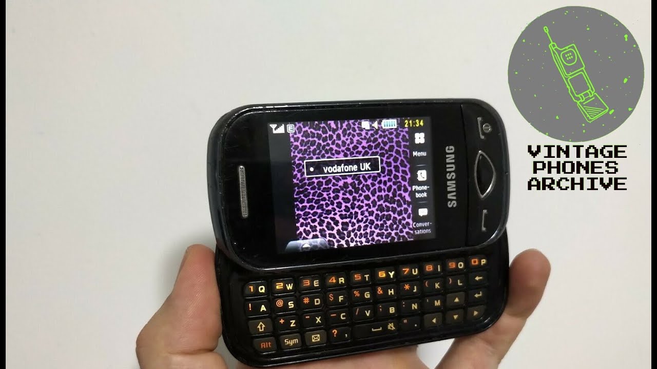 Samsung Corby Delphi GT-B3410 Mobile phone menu browse, ringtones, games, wallpapers
