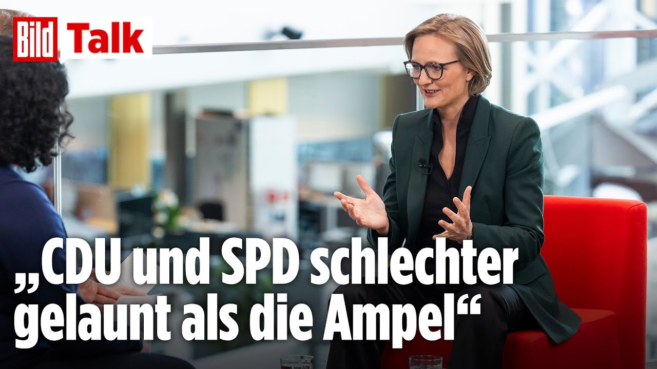 Grüne-Chefin Franziska Brantner: Regieren die Grünen heimlich mit? | BILD-Talk