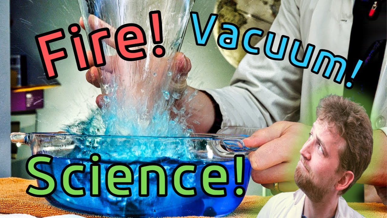 Instant fire implosion, the science experiment mash-up!