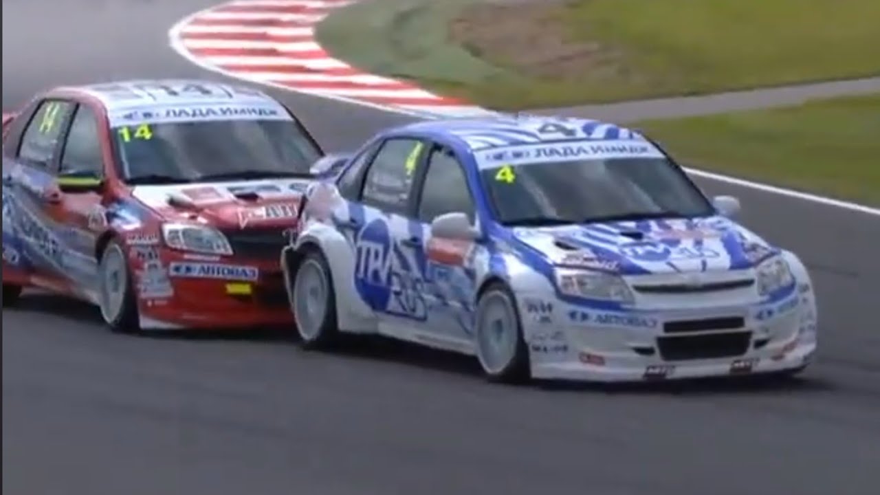 LADA Granta Cup 2013. Round 4 - Moscow. Race 1 (Русский язык/Russian language)