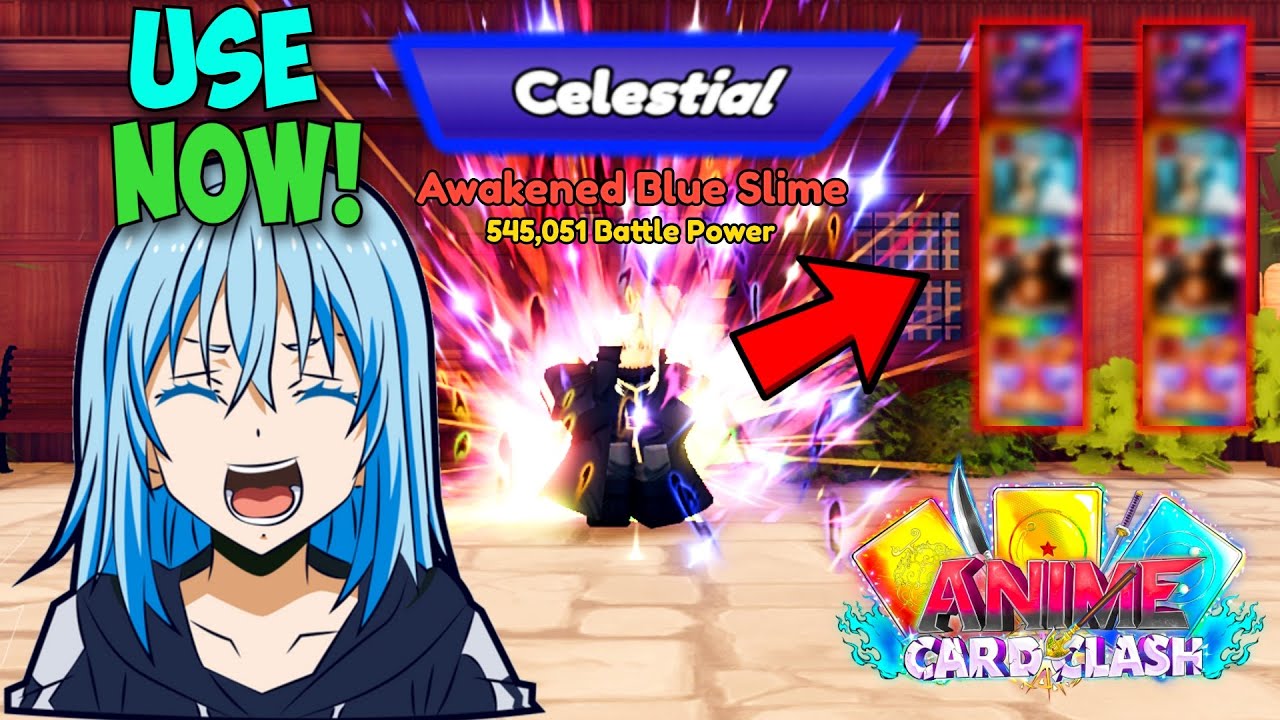 Моя команда РАЗГРОМИЛА Город Небесной Слизи в НОВОМ обновлении 5.0 Anime Card Clash!