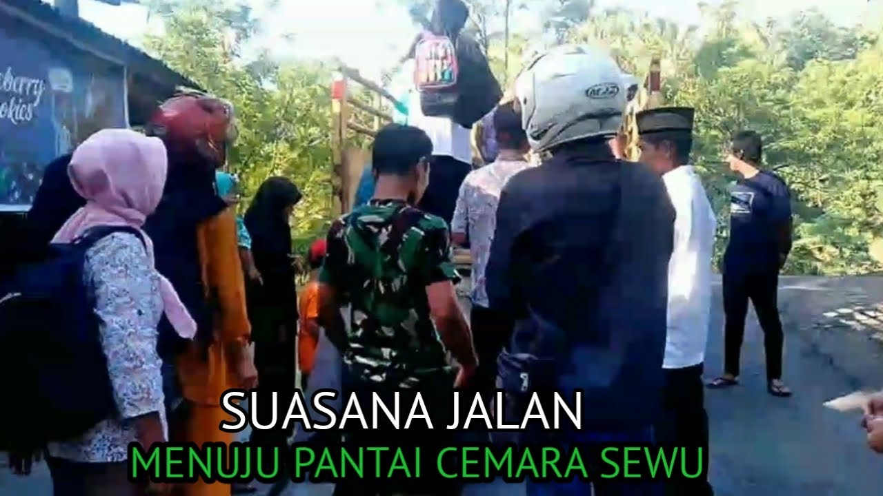 PANTAI CEMARA SEWU || SUASANA JALAN MENUJU PANTAI CEMARA SEWU NAIK MOBIL TRUCK BERSAMA KELUARGA