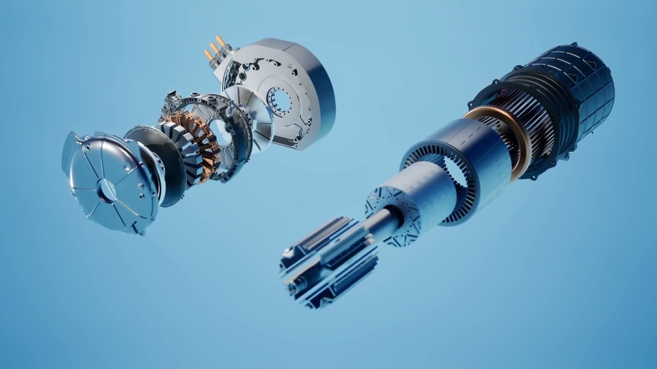 Mercedes Benz &ndash; high-performance axial-flux motor and all-new battery technology