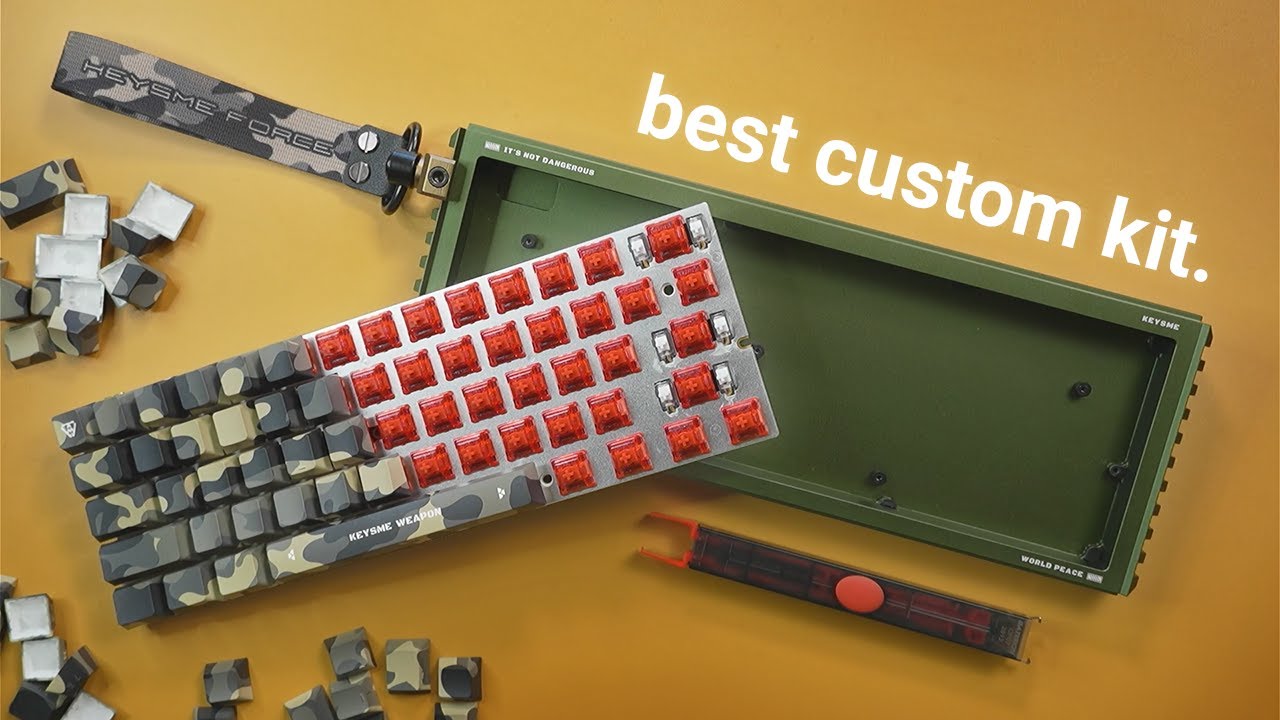 The best custom magnetic keyboard kit?! (Gateron GT60 PRO + Keysme Review)