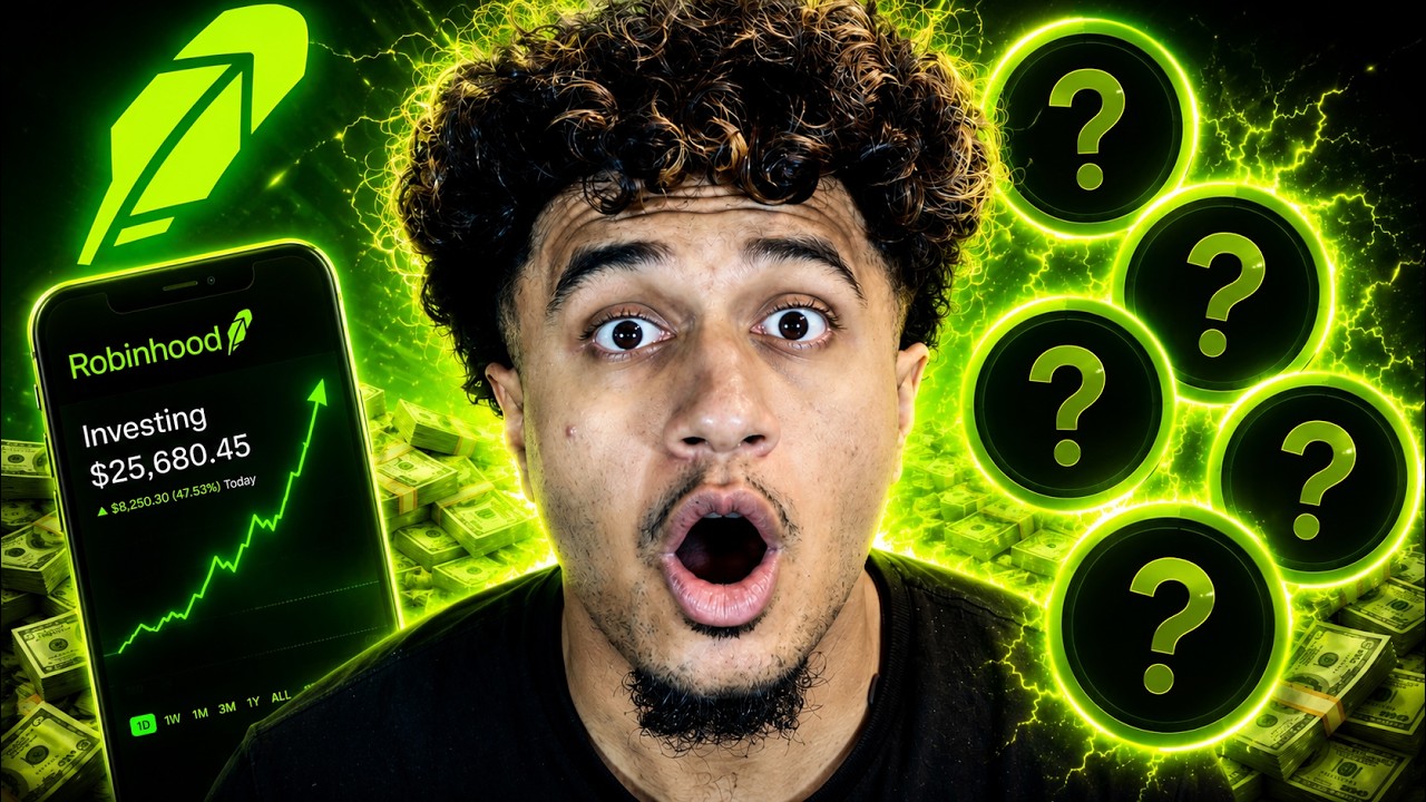 ЭТИ МОНЕТЫ С ROBINHOOD СДЕЛАЮТ ВАС БОГАТЫМИ!! ОГРОМНЫЙ ПОТЕНЦИАЛ!!