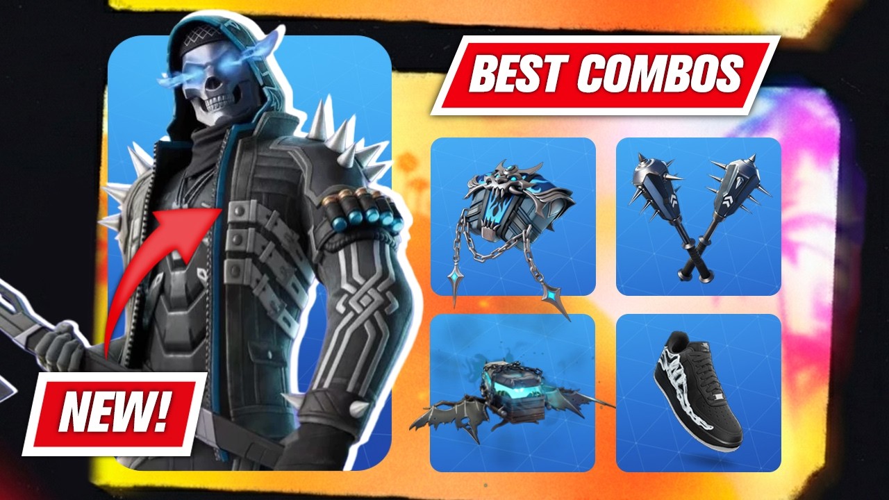 SKULL RAIDER *BEST* COMBOS - Fortnite