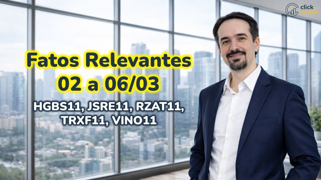 Fatos Relevantes dos FIIs - 02 a 06/03