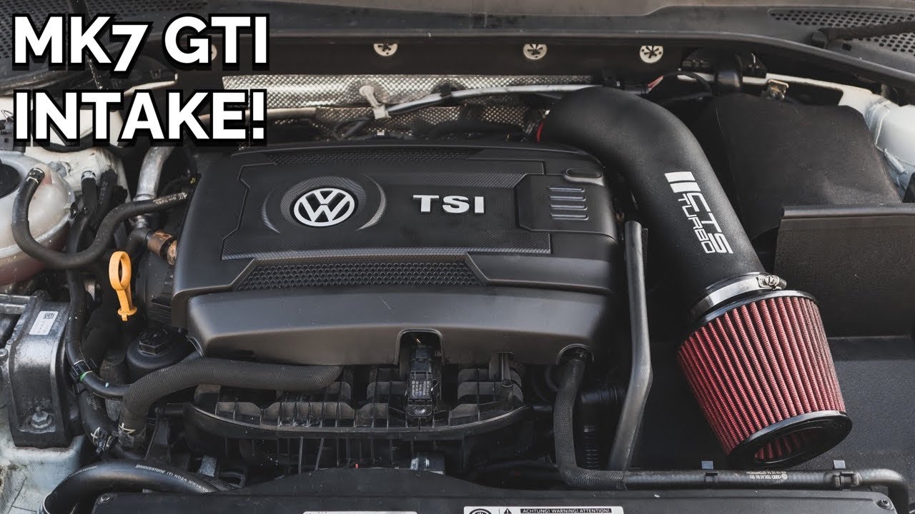 MK7 GTI CTS Intake Install! UNLEASH ALL THE SPOOL NOISES!