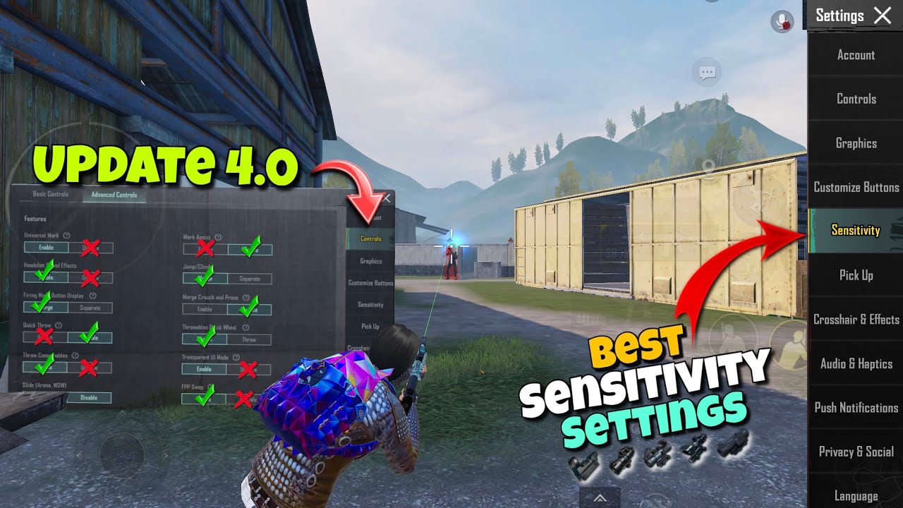 BGMI/PUBG 🔥Sensitivity Settings 2025 ✅ | BGMI Best Sensitivity Settings | Zero Recoil Sensitivity