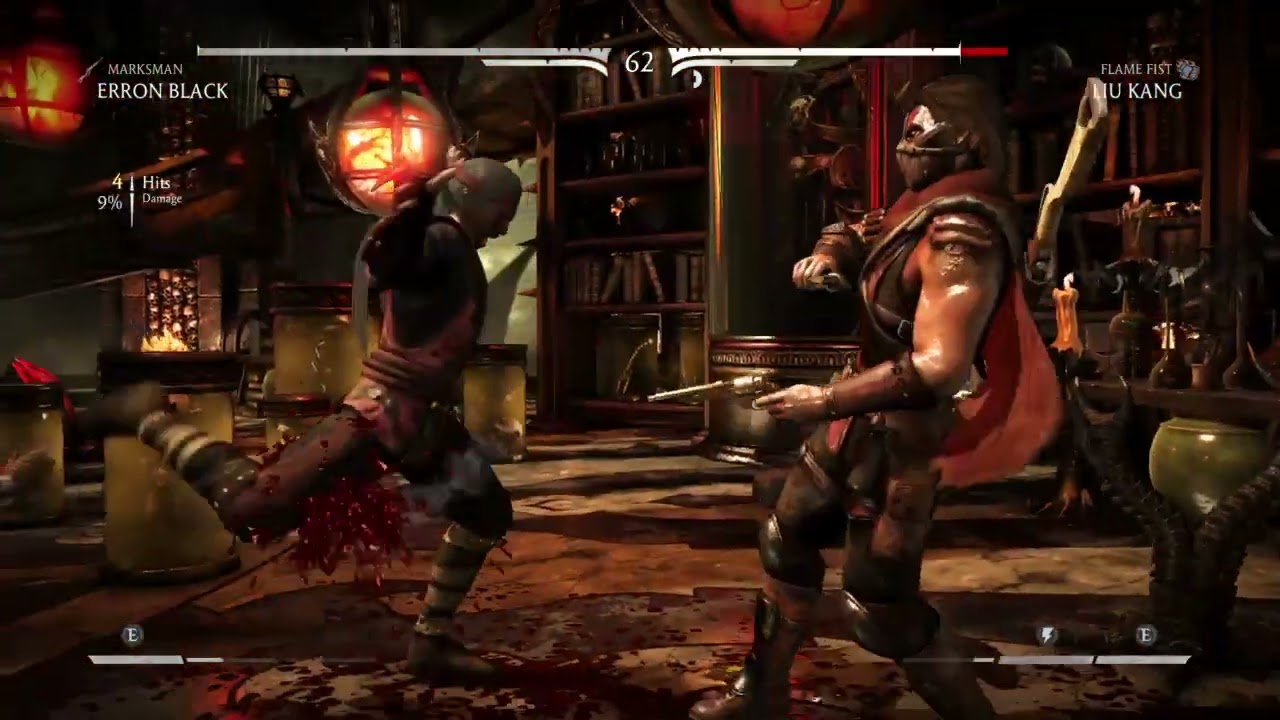 Black Vs Liu  Kang Intese Fight |Mortal Combat11|