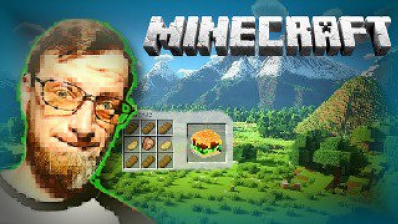 Саня играет в МАЙНКРАФТ Стрим 1