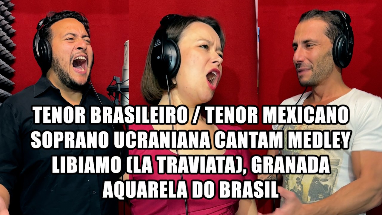 Tenor Brasileiro em Medley ÉPICO: Libiamo, Granada e Aquarela do Brasil