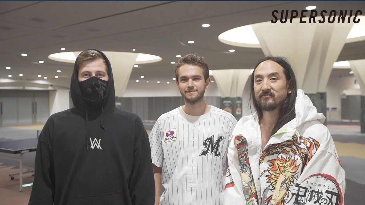 STEVE AOKI x ZEDD x ALAN WALKER Special Video Message at SUPERSONIC 2021