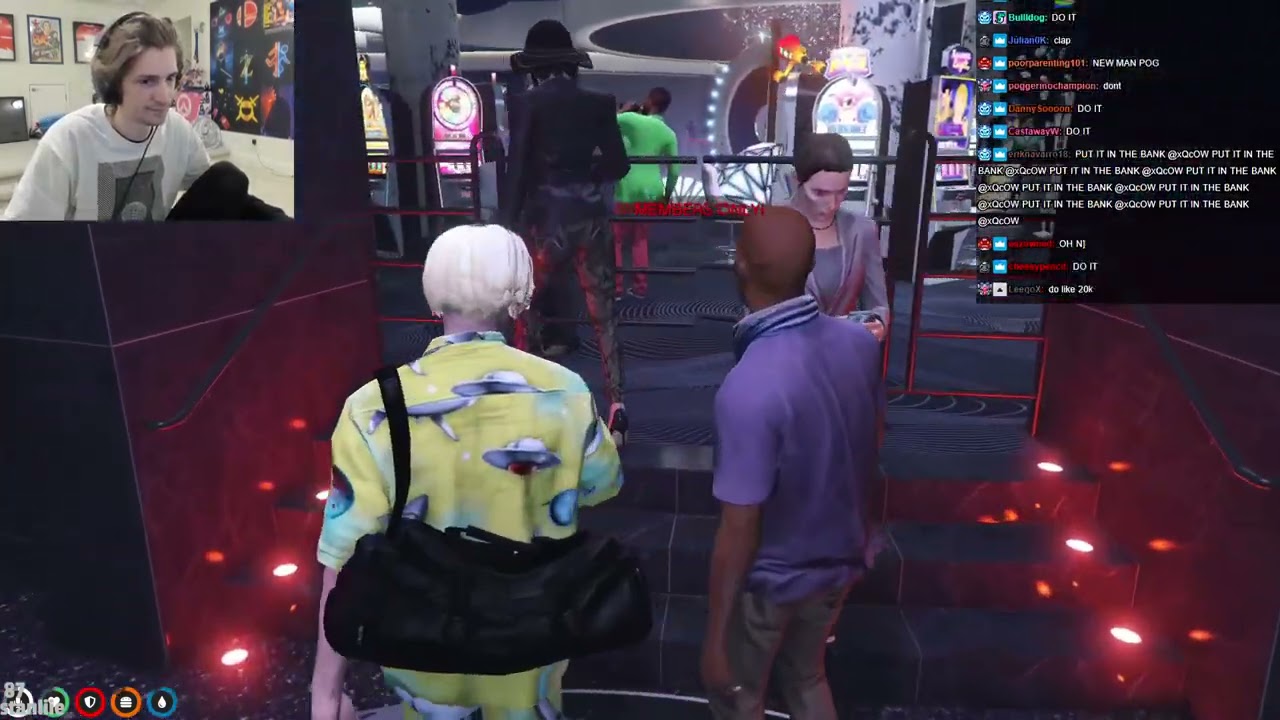 XQC GTA 5 RP (Role-Play) Part 24 (1/2) 2021 Full VOD