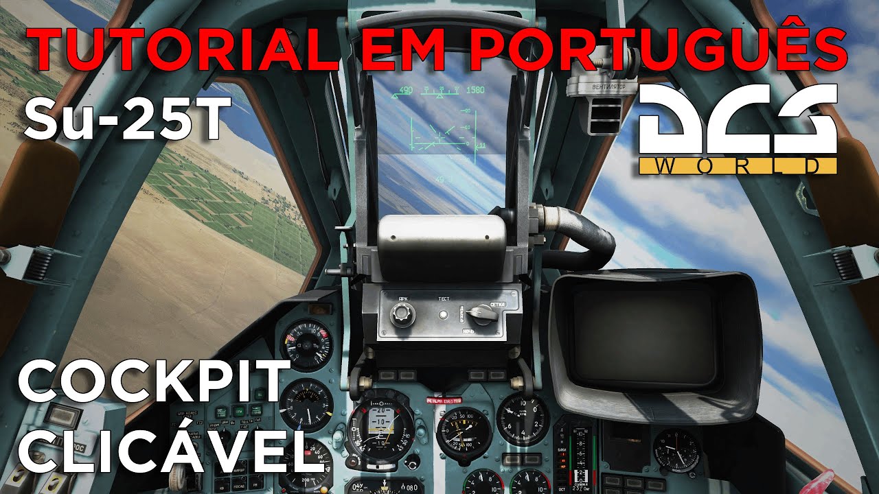 Tutorial DCS: Su-25T - Cockpit clicável