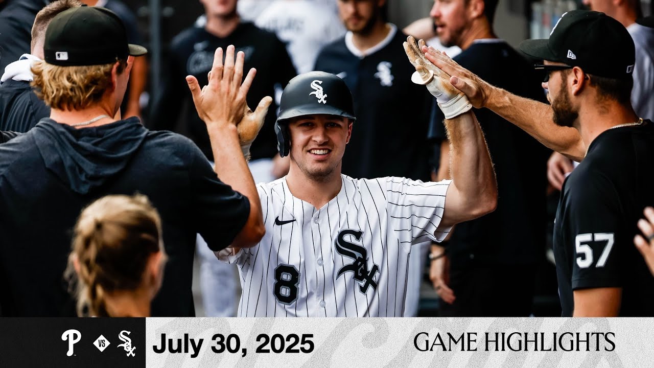 HIGHLIGHTS: 4 Homer Game Propels Sox over Phillies, Secures Series (7.30.25)