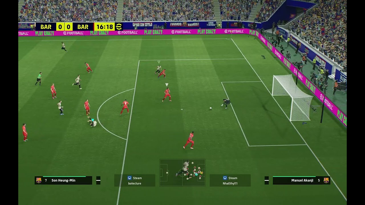 eFootball™ 2026 (1-0) 45' #OEvOL