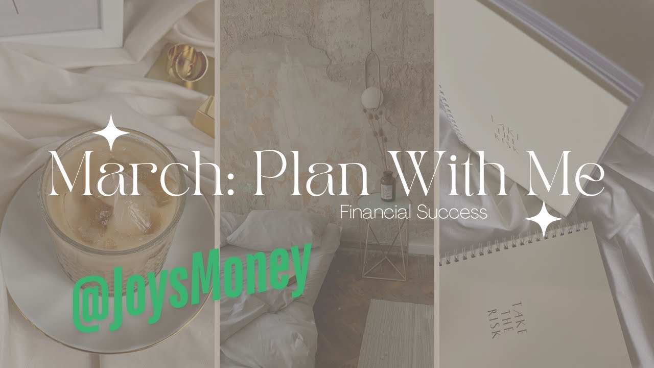 March Money Plan: My Step-by-Step Financial Calendar for Success | Joy's Money