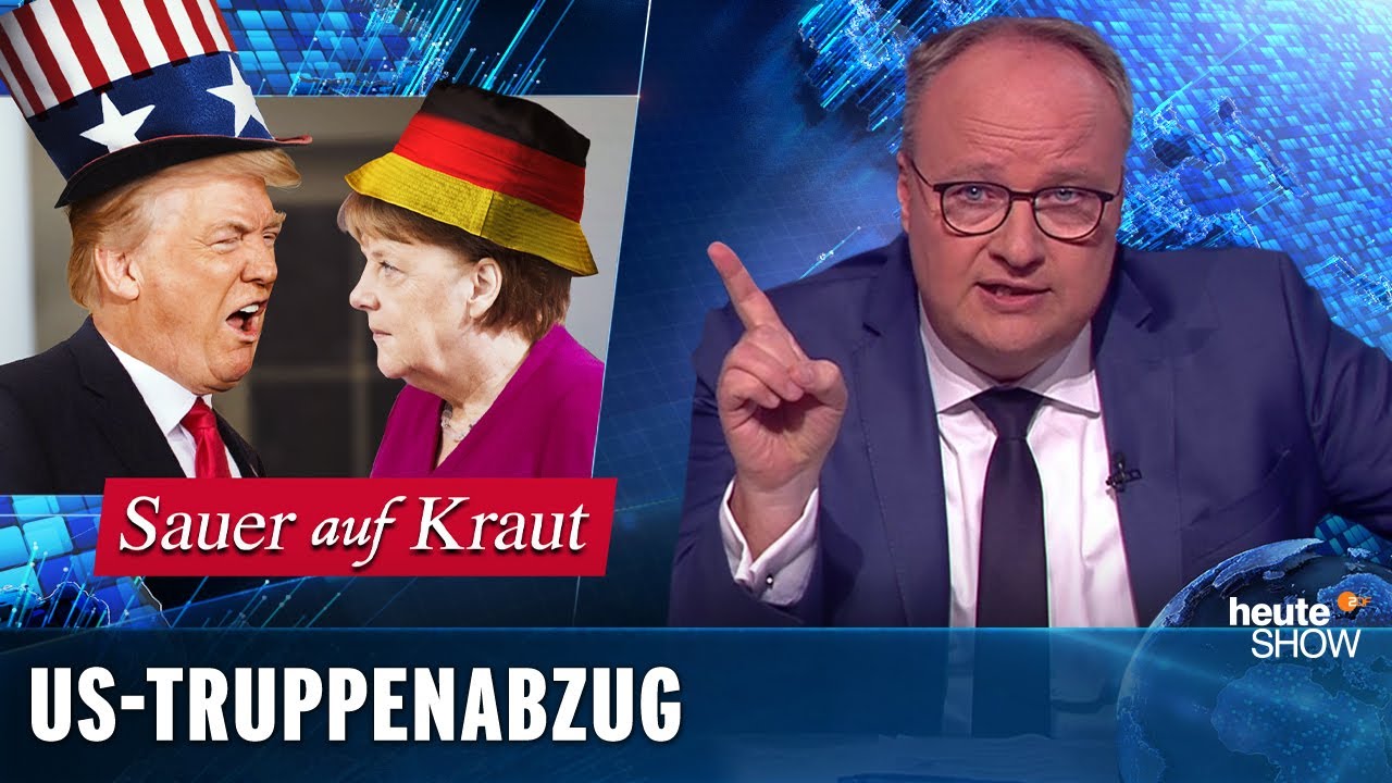 Hilfe! Zieht Donald Trump US-Truppen aus Deutschland ab? | heute-show vom 12.06.2020