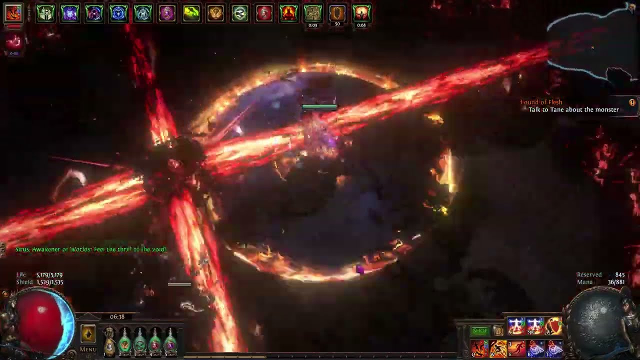 3.17 RF Max Block Melding of the Flesh Sirus