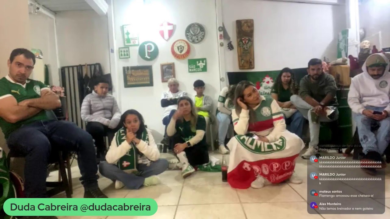 REACT AO VIVO | PALMEIRAS X CHELSEA
