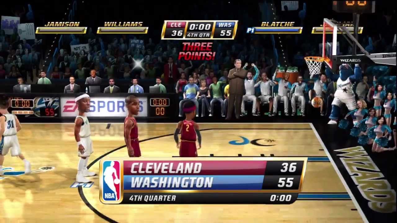 NBA Jam - Cavaliers vs. Wizards Gameplay HD