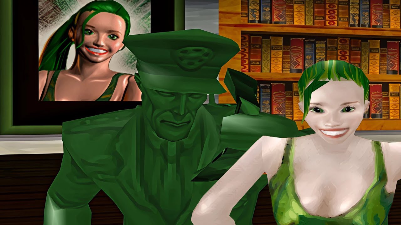 Army Men: Sarge's Heroes — все сцены | Игровой фильм (Dreamcast)