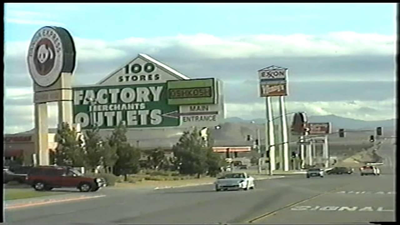 Greyhound Bus Trip. Los Angeles to Las Vegas