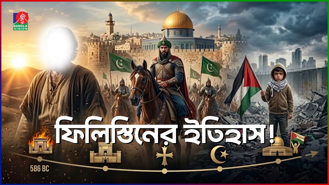 ইব্রাহিম (আ) থেকে বর্তমান সময়: ফিলিস্তিনের ৩০০০ বছরের ইতিহাস | History | Documentary | BanglaVision