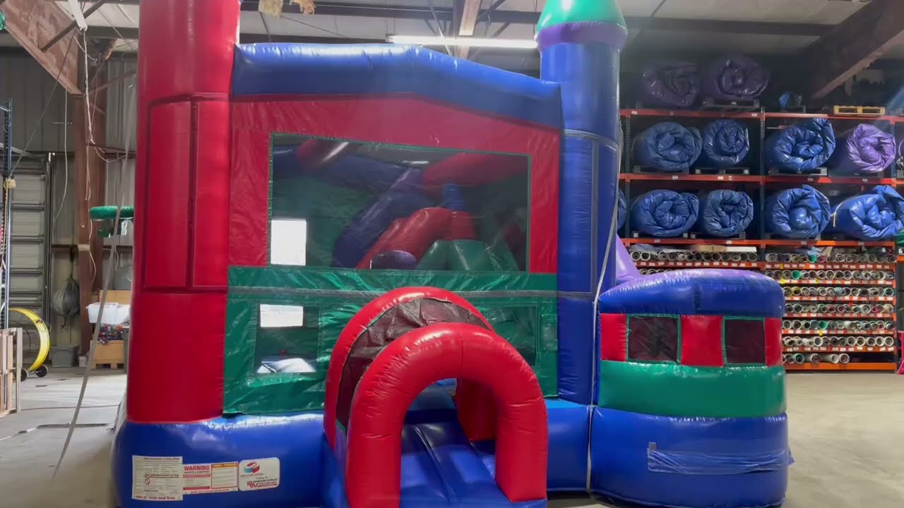 6in1 combo Bounce house rental from About To Bounce in New Orleans