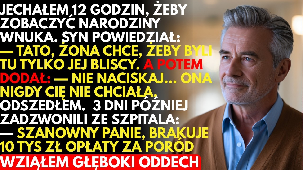 Na narodzinach wnuka syn WYRZUCIŁ:„-Żona chce widzieć TYLKO swoich”.Nie mogli nawet sobie wyobrazić…