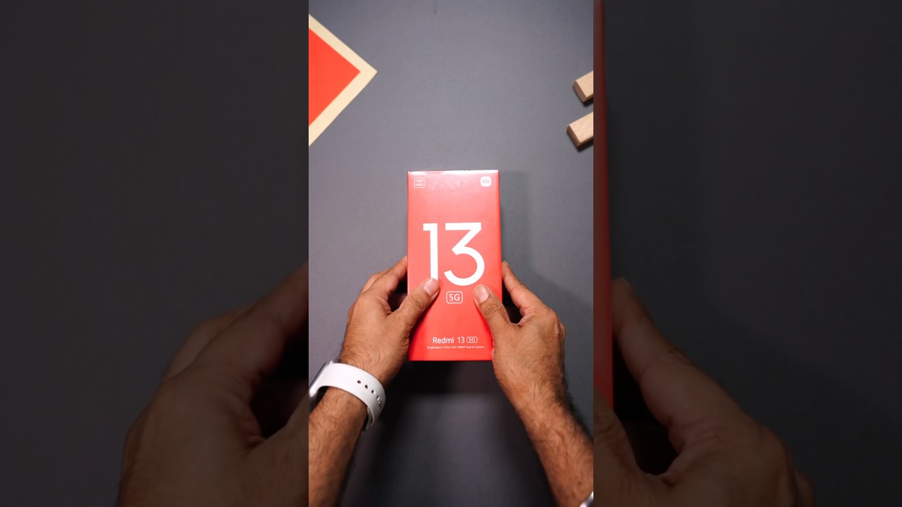 Redmi 13 5G Unboxing and Hands-on 🔥 #ytshort #redmi135G #redmi13
