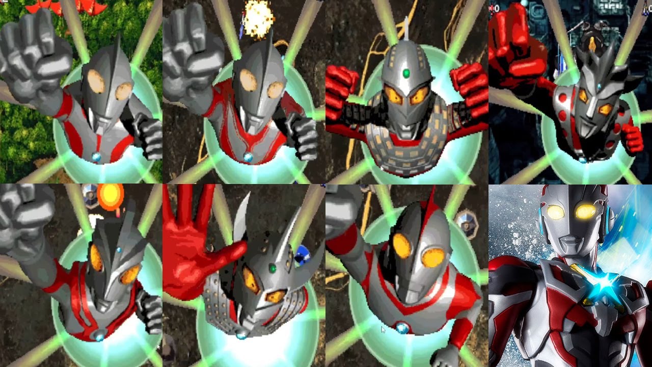 Ultra X Weapons Ultra Keibitai 1995 Ultraman arcade game Banpresto Tsuburaya Productions ウルトラケイビタイ
