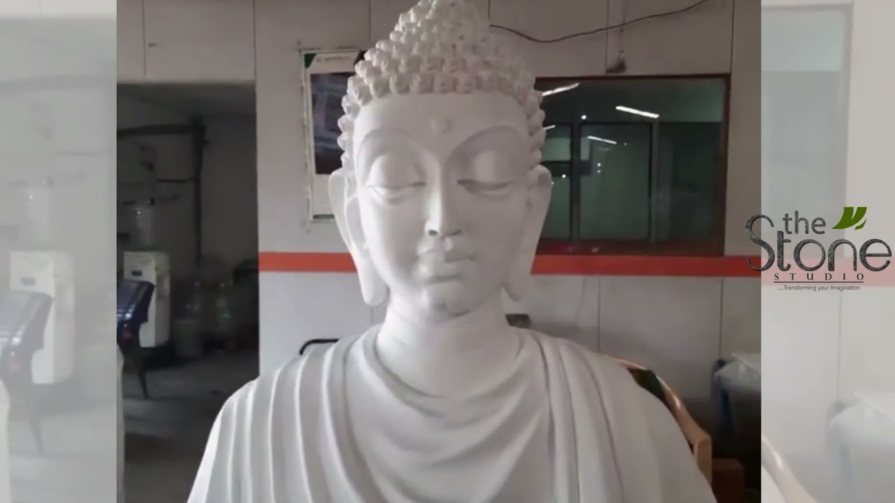 Buddha Fibre Statue - The Stone Studio