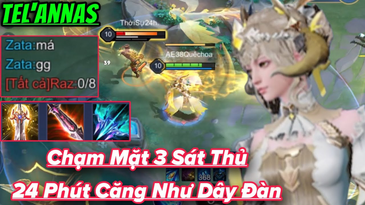 Tel’annas Chạm Mặt 3 Sát Thủ 24 Phút Căng Như Dây Đàn và Cái Kết