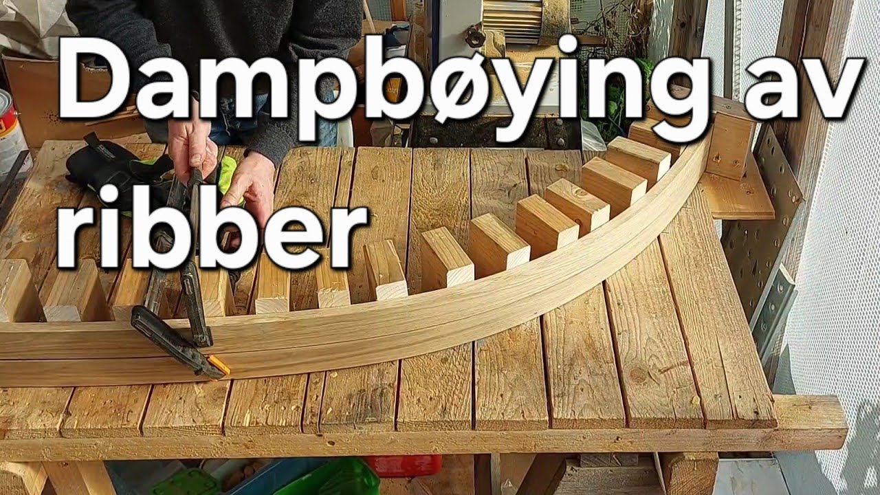 Ep.14. Steambending ribs                  Dampbøying av ribber 