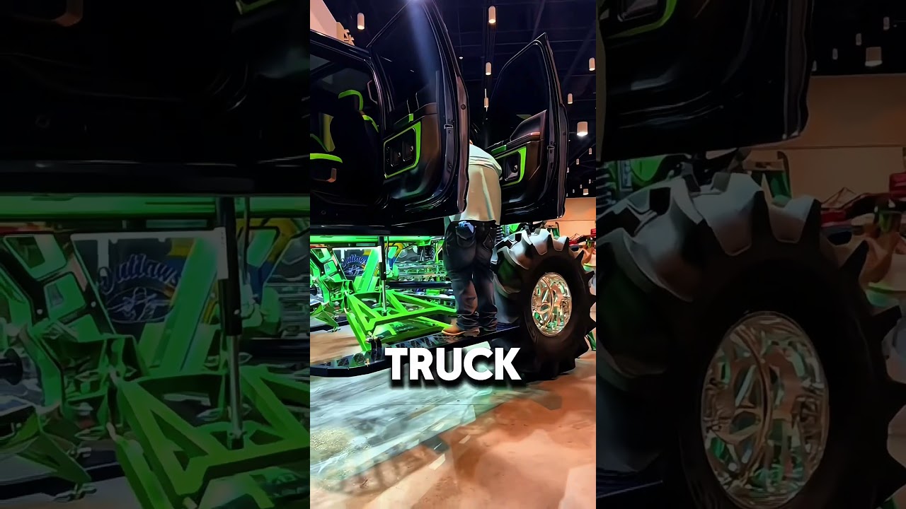 This Monster Truck Has a Crazy Built-In Lift! 🤯
