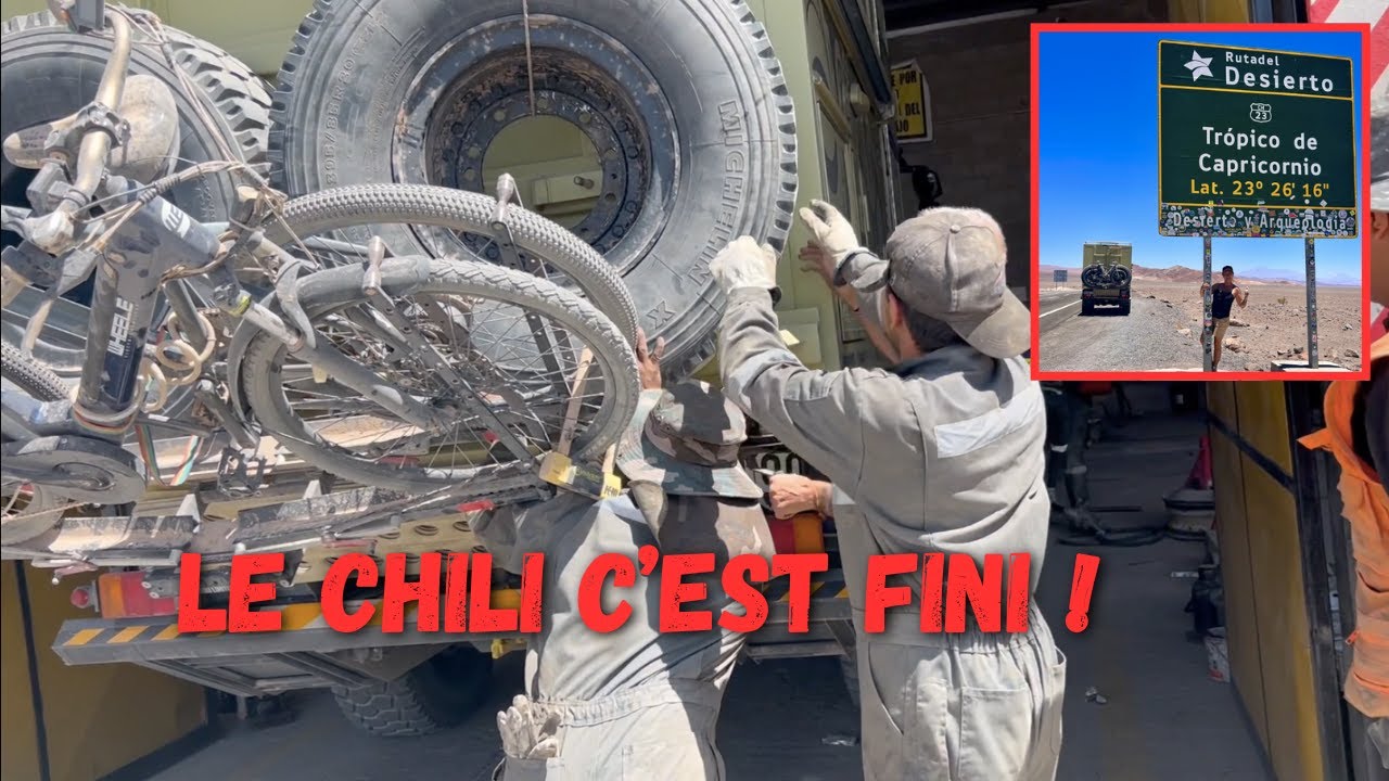 # 48 le Chili c'est fini pour nous! Tropique du capricorne et dépannage...