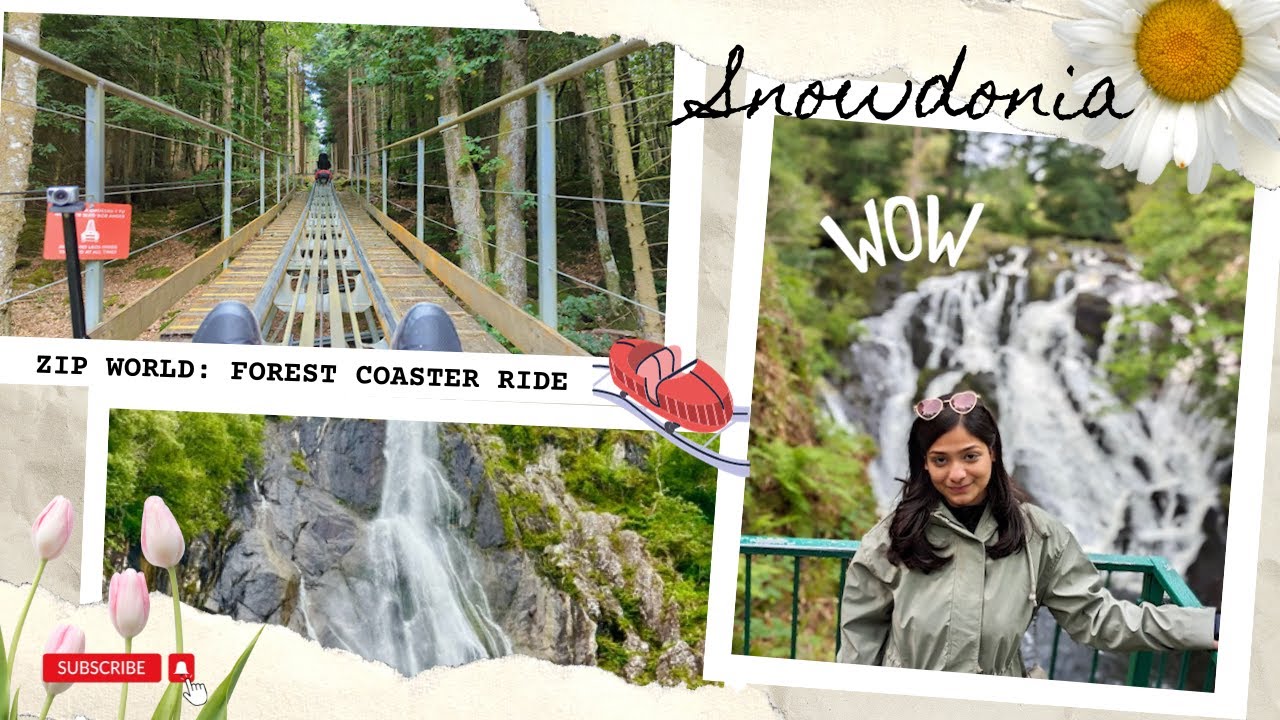 Snowdonia Vlog 2 | Zip world | Aber Falls | Swallow Falls