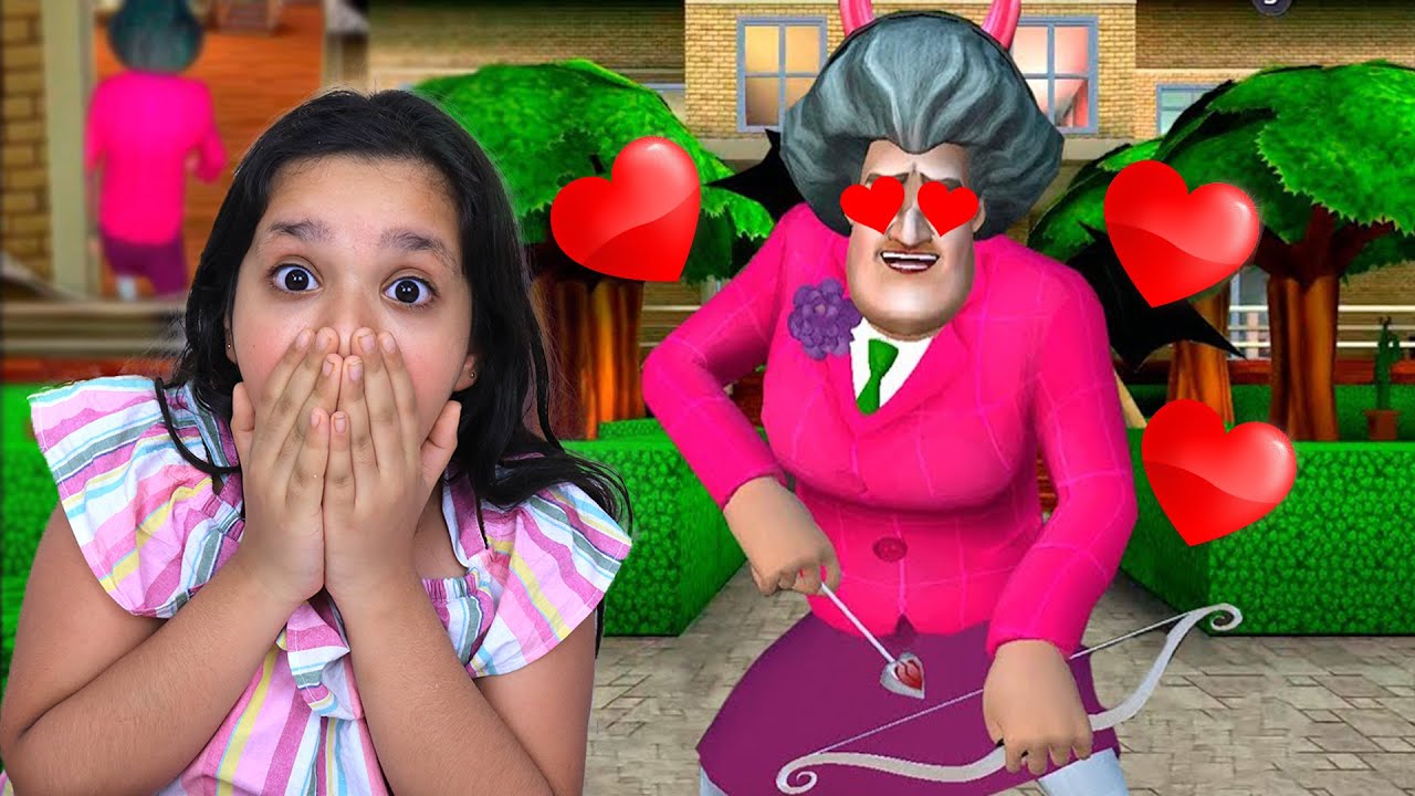 مقلب المعلمة الشريرة حبتني !! Scary Teacher 3D