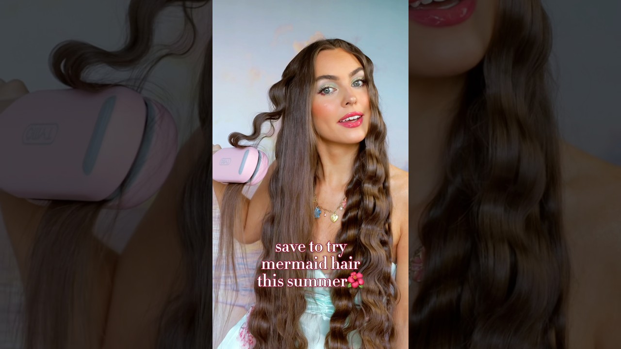 How To: HAIR WAVER TUTORIAL🧜&zwj;♀️ How to Do Mermaid Waves🐚