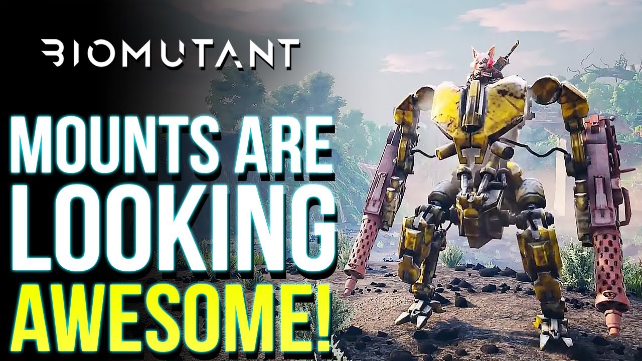 Biomutant | Mounts Are Looking Awesome! Full Preview of All Mounts, Vehicles & Gadgets So Far