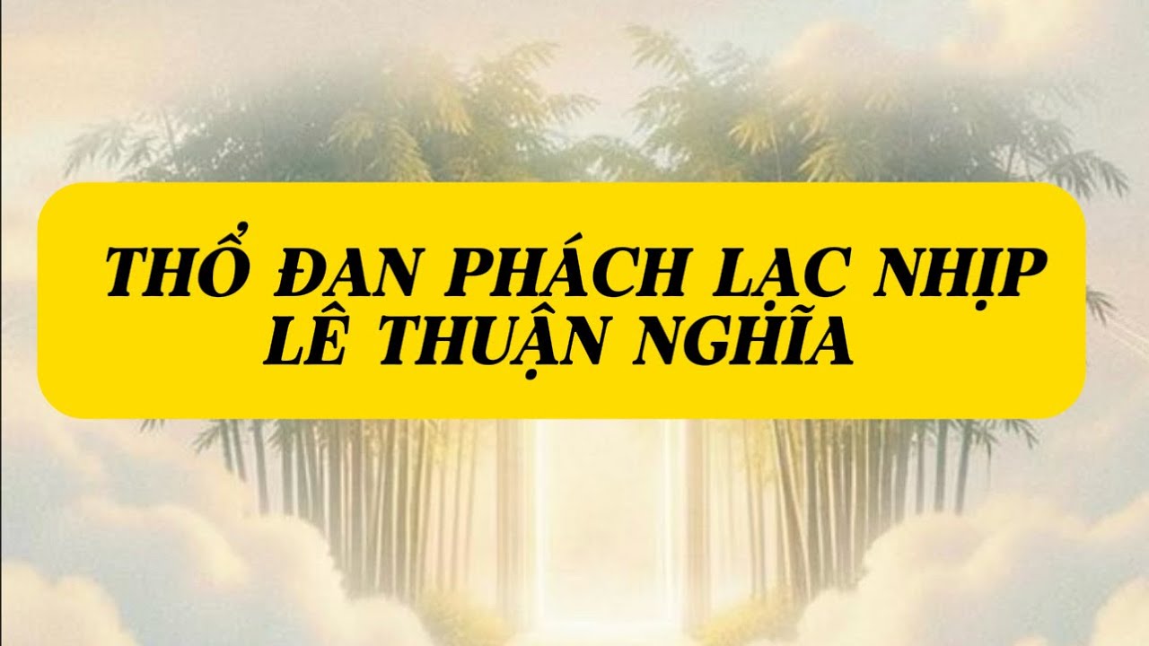 THỔ ĐAN PHÁCH LẠC NHỊP  - ĐÁNH TRỐNG - LÊ THUẬN NGHĨA