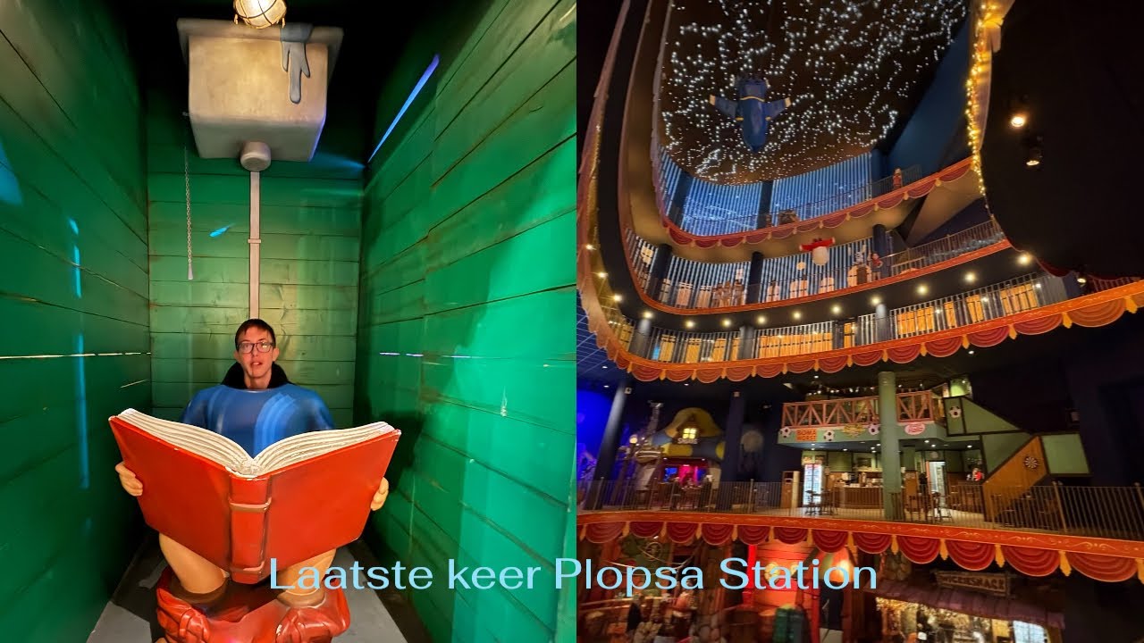 Onze laatste dag in Plopsa Station Antwerp!
