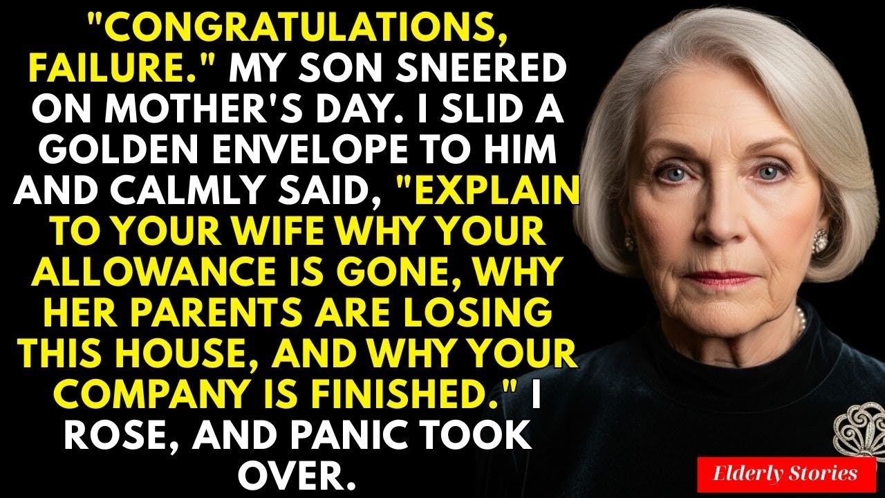My Son Called Me A Failure, Until I Revealed I Owned His House, Cars, & Company
