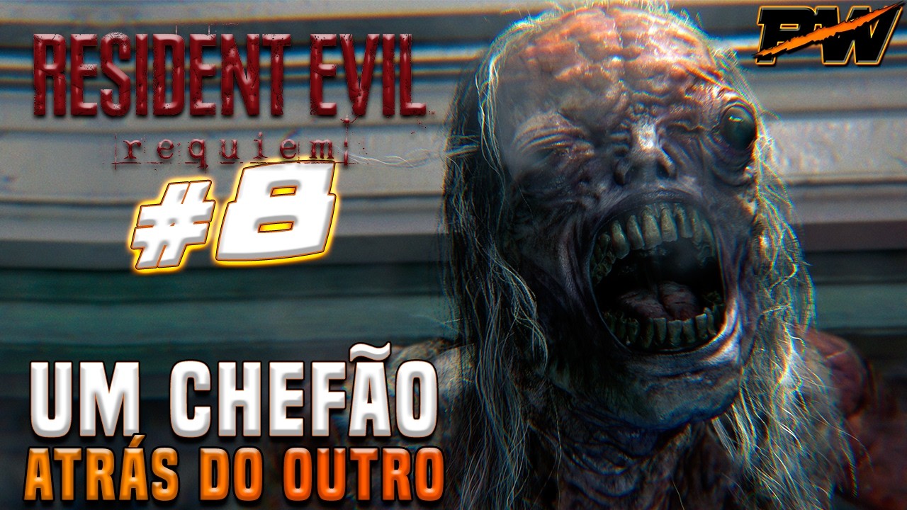 RESIDENT EVIL REQUIEM #8 // Luta das GAROTAS & LEON em RACCOON CITY - Gameplay com Dublagem em PT-BR